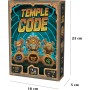 Blackrock Games Temple Code – Juego de deducción – de 1 a 4 Jugadores – táctico y rápido – Versión Francesa – a Partir de 8 años