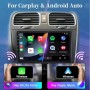Android 14 Radio Coche con GPS Carplay Android Auto para Volvo XC60 2008-2017, Pantalla Táctil de 9 Pulgadas con Bluetooth