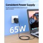 65W Cargador Compatible con ASUS 15 X509 X509F X509U X509J X509JA X509MA X509M X507L X507U X507L X507UF X509FA X509UA X509UJ