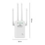 Extensores WiFi amplificador de señal 2,4 GHz repetidor de Internet in