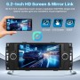 2+64G Inefala para Jeep Grand Cherokee/Compass/ChrysIer 300c 2005-2007 Android 13 Radio de Coche, 6.2 Pulgadas Pantalla táctil