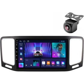 Android 14 Car Radio para Volkswagen VW Sharan para Seat Alhambra 7N 2010-2022 2 DIN de Coche NAVEGACIÓN con Pantalla Táctil 9