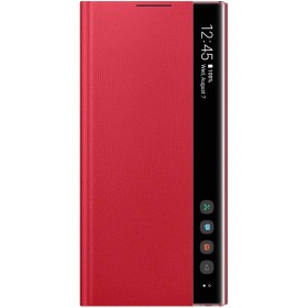 SAMSUNG Clear View Cover EF-ZN970CREGWW - Funda para Galaxy Note 10, Color Rojo