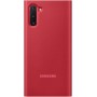 SAMSUNG Clear View Cover EF-ZN970CREGWW - Funda para Galaxy Note 10, Color Rojo