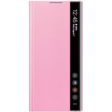 SAMSUNG Clear View Cover EF-ZN970CREGWW - Funda para Galaxy Note 10, Color Rojo