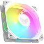 ASUS TUF Gaming TR120 ARGB Single Pack White Edition - Ventiladores de 120 mm (Marco de 28 mm, Alta presión estática de 3,3 mm