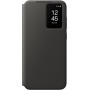 Samsung Smart View EF-ZS721 - Funda para Galaxy S24 FE, Funda para teléfono móvil, Tarjetero, Ventana, Color Negro