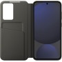 Samsung Smart View EF-ZS721 - Funda para Galaxy S24 FE, Funda para teléfono móvil, Tarjetero, Ventana, Color Negro