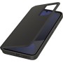 Samsung Smart View EF-ZS721 - Funda para Galaxy S24 FE, Funda para teléfono móvil, Tarjetero, Ventana, Color Negro