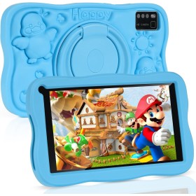 SUMTAB Newest Tablet Niños 7 Pulgadas, Android Tablet,8GB RAM 64GB ROM (mpliable 256 GB), GMS Certified, Pantalla IPS HD,