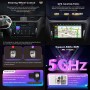 Android 14 Car Radio para Renault kangoo 2008 2009 2010 2011 2012-2018 2 DIN de Coche NAVEGACIÓN con Pantalla Táctil 9 Pulgadas