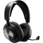 SteelSeries Arctis Nova Pro Wireless Blanco - Cascos Gaming Inalámbricos Multisistema - Controladores magnéticos de neodimio -