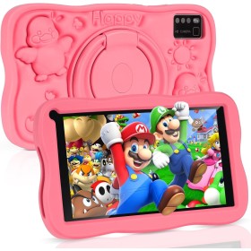 SUMTAB Newest Tablet Niños 7 Pulgadas, Android Tablet，8GB RAM 64GB ROM (mpliable 256 GB), GMS Certified, Pantalla IPS HD,