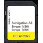 Tarjeta SD navegación GPS Europa v20 ECE 2025, compatible con Volkswagen VW Discovery Media 2 MIB2, navegación AS, 32GB