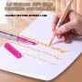 Rotuladores acrílicos Capybara, 72 colores, pincel de doble punta, sum