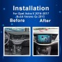 Radio Coche 9 Pulgadas con Pantalla Táctil 2 DIN para Opel Astra K 2016-2017 Buick Verano Gs 2015 Android 11 Autoradio Bluetooth