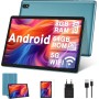 DMOAO Tablet 10 Pulgadas Android con 5G Wi-Fi, HD Tablets con 8GB RAM + 64GB ROM (TF 1TB), GPS, 1280 * 800, 8 Cores 2.0 GHz,