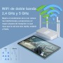 DMOAO Tablet 10 Pulgadas Android con 5G Wi-Fi, HD Tablets con 8GB RAM + 64GB ROM (TF 1TB), GPS, 1280 * 800, 8 Cores 2.0 GHz,