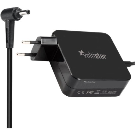 VOLTISTAR - Cargador Compatible con PORTATIL ASUS Vivo Book F200CA F202E Q200E S200E X200CA X201E X202E X540L ZENBOOK UX21A