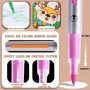 Rotuladores acrílicos Capybara, 72 colores, pincel de doble punta, sum