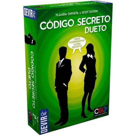 Devir - Juego de Estrategia Código Secreto Dueto (ed. en portugués - BGCOSEDPT)