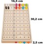 Engelhart - 340926 - Master Color Codebreaker Juego de lógica de Viaje de Madera Compacto para niños a Partir de 6 años