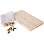 Engelhart - 340926 - Master Color Codebreaker Juego de lógica de Viaje de Madera Compacto para niños a Partir de 6 años