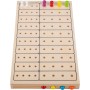 Engelhart - 340926 - Master Color Codebreaker Juego de lógica de Viaje de Madera Compacto para niños a Partir de 6 años