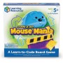 Learning Resources Juego de Mesa Ratonmanía de Code & Go, Juguete de codificación temprana sin Pantalla para niños, Regalos para