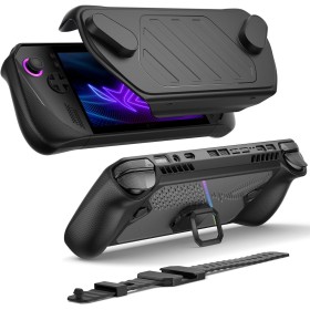JSAUX PC0111 ModCase compatible con ASUS ROG Ally X (2024), funda para ROG Ally X con cubierta frontal desmontable, incluye