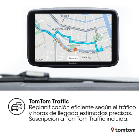 TomTom GPS para Coche Go Superior (7 Pulgadas, Estado del tráfico y alertas de radares Gracias a TomTom Traffic, mapas del