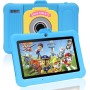 TABTIVI Tableta para niños de 7 Pulgadas, RAM 3+5 GB, ROM 64 GB (Tarjeta TF 128 GB), Android, Software para niños preinstalado,