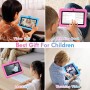 TABTIVI Tableta para niños de 7 Pulgadas, RAM 3+5 GB, ROM 64 GB (Tarjeta TF 128 GB), Android, Software para niños preinstalado,