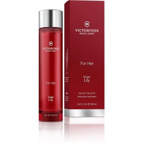 Victorinox Swiss Army For Her Ginger Lily Eau de Toilette Mujer Perfume con Jengibre y Lirio del Valle, Fresco y Revitalizante,