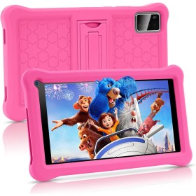 SANNUO Tablet para Niños 7 Pulgadas Android 13 con RAM 8GB ROM 64GB (TF 128GB), GMS Certified, Control Parental, Pantalla IPS