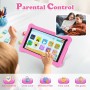 SANNUO Tablet para Niños 7 Pulgadas Android 13 con RAM 8GB ROM 64GB (TF 128GB), GMS Certified, Control Parental, Pantalla IPS