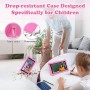 SANNUO Tablet para Niños 7 Pulgadas Android 13 con RAM 8GB ROM 64GB (TF 128GB), GMS Certified, Control Parental, Pantalla IPS