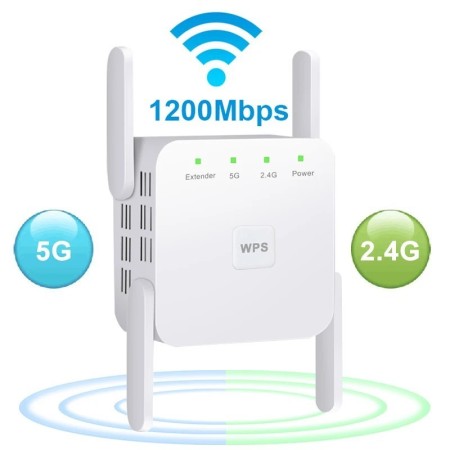 Repetidor WiFi FSU 5G, amplificador Wifi, extensor de red Wifi, amplif