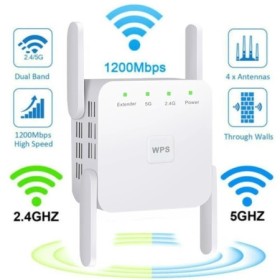 Repetidor WiFi FSU 5G, amplificador Wifi, extensor de red Wifi, amplif