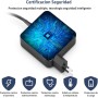 120W Cargador ASUS Portatil 19V 6,32A para ASUS VivoBook Pro N750 N500 G50 N53S N55 FX504 UX510UW N56J N56VM N56VZ A15-120P1A