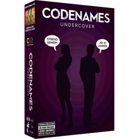 Czech Games Edition- Codenames Undercover Juego para Niños, Color Multicolor, Colorido (10V61094601V10)