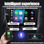 ZUOQIANG Adaptador Inalámbrico Carplay 2 en 1,para Carplay/Android Auto,Adaptador Carplay Inalambrico, para Android 11 y