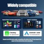 ZUOQIANG Adaptador Inalámbrico Carplay 2 en 1,para Carplay/Android Auto,Adaptador Carplay Inalambrico, para Android 11 y