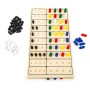 Small Foot- Código Secreto del Juego de lógica, diversión de Rompecabezas para 2 Personas, con práctica Bolsa de Tela para