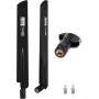 Antena 5G LTE 18DBI RP-SMA/TS9 Macho Omni-Directional Mimo Antenna WiFi Alta Ganancia
