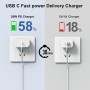 Cargador Carga Rapida iPhone 16 15 Apple Original,20W USB C Enchufe con 2M+2M Cable Cabezal Adaptador Pared Charger Corrient