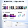 Cargador Carga Rapida iPhone 16 15 Apple Original,20W USB C Enchufe con 2M+2M Cable Cabezal Adaptador Pared Charger Corrient