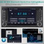 NVGOTEV Radio para VW Touareg 2003-2010, para T5 California & T5 Multivan 2003-2012, Radio Android 14.0 de 7 Pulgadas con