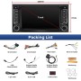 NVGOTEV Radio para VW Touareg 2003-2010, para T5 California & T5 Multivan 2003-2012, Radio Android 14.0 de 7 Pulgadas con