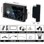 Android Radio de Coche Navi GPS 2 DIN Bluetooth, Reproductor de Coche con Pantalla Táctil HD de 7 Pulgada Estéreo de Coche con
